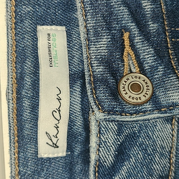 Kancan ankle straight ripped jeans size 18 - Picture 4 of 5